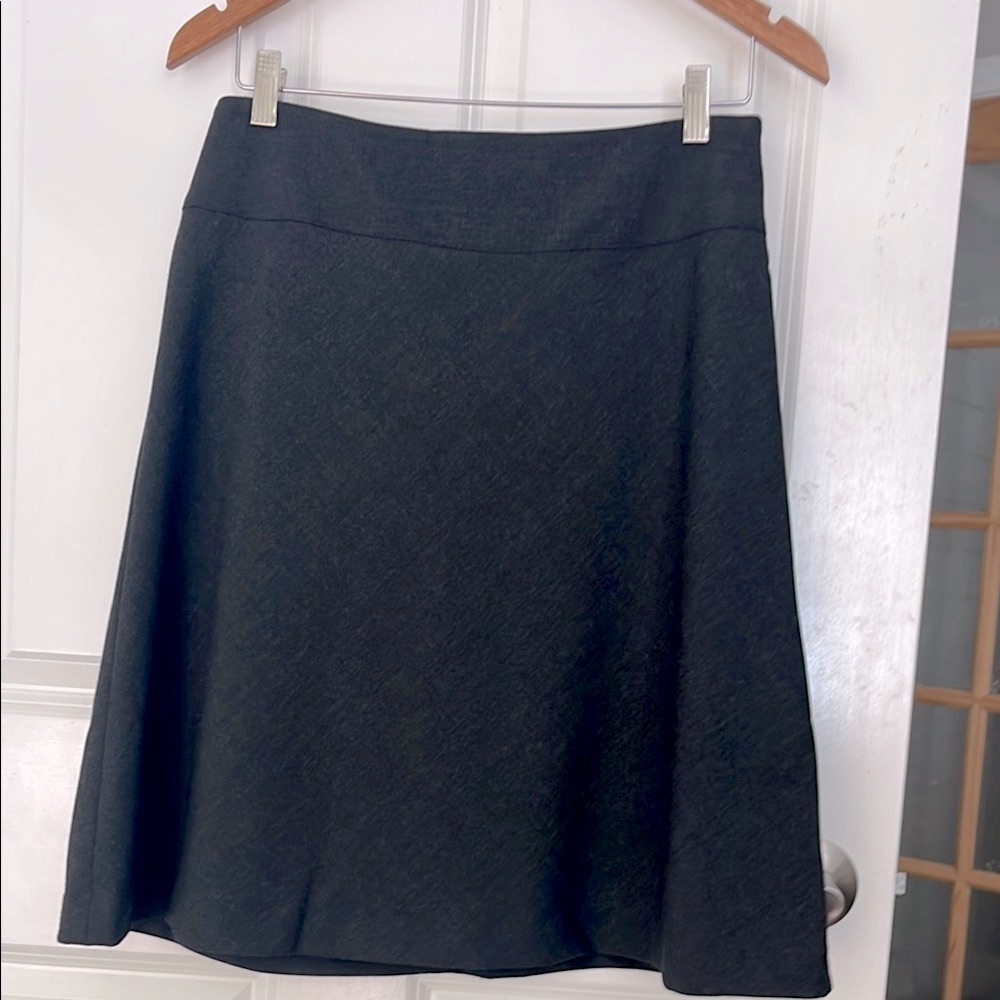 Express Design Studio Dark Gray A line skirt size 6
